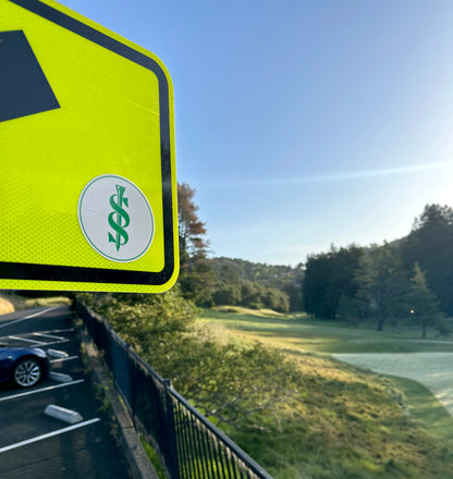 modern golf apparel sticker, golf gifts for young golfers
