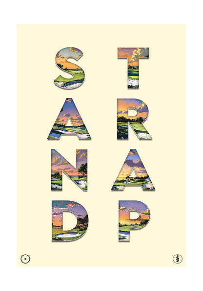 "Sand Trap" Golf Art | Richmans Sport x Sand Trap Society